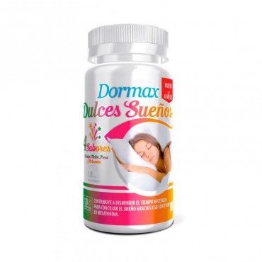 Dormax Dulces Sueños 4 Sabores 120 Comprimidos Masticables