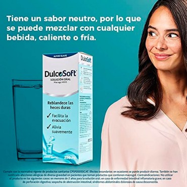 Sanofi Dulcosoft solución oral sabor neutro 250 ml