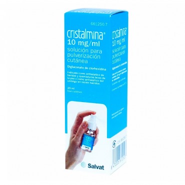 Cristalmina 10 mg/ml Pulverización Cutánea 25 ml