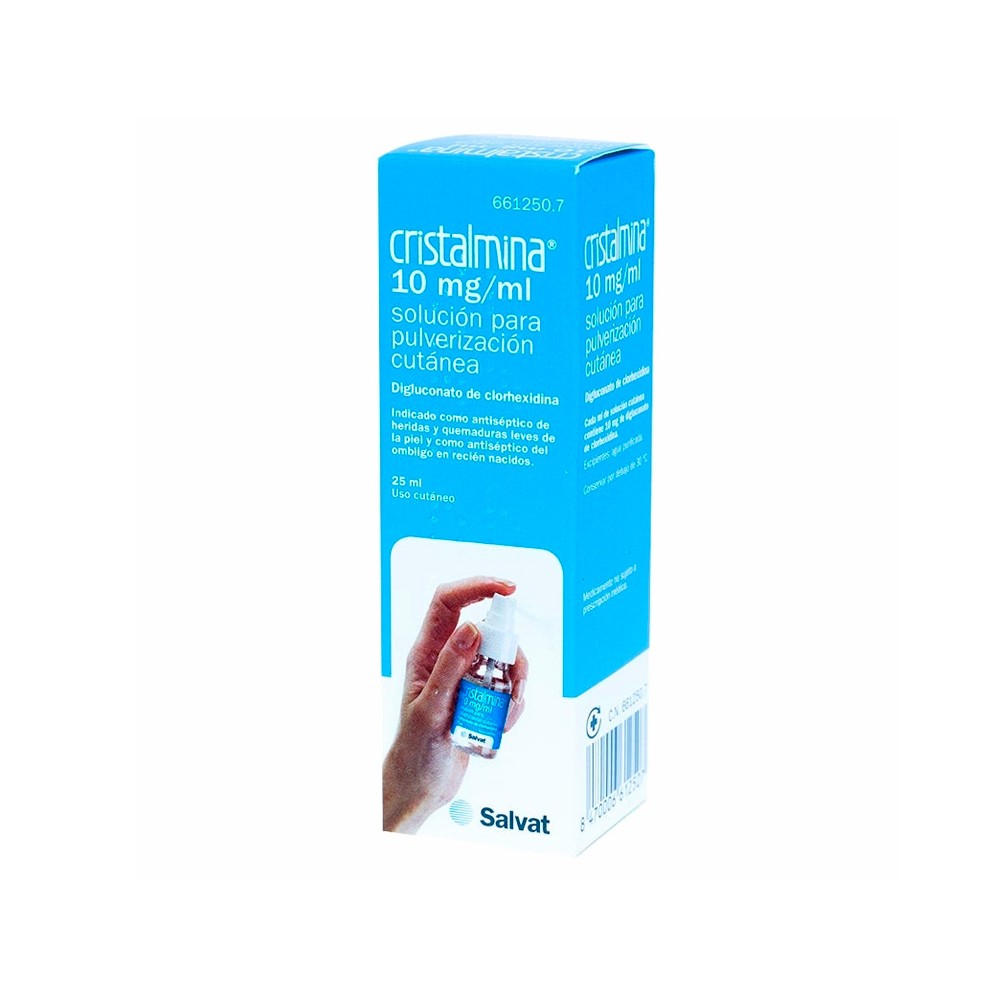 Cristalmina 10 mg/ml Pulverización Cutánea 25 ml
