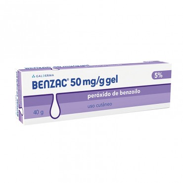 Benzac 50 mg gel