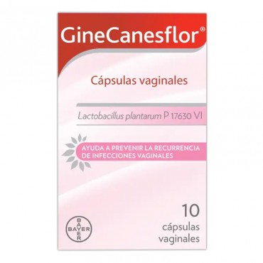 GineCanesflor 10 cápsulas vaginales 1