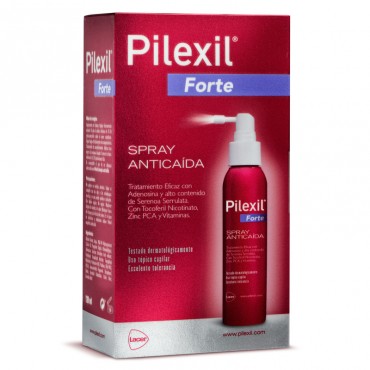 Pilexil Forte Spray Anticaída y Regenerador 120 ml portada