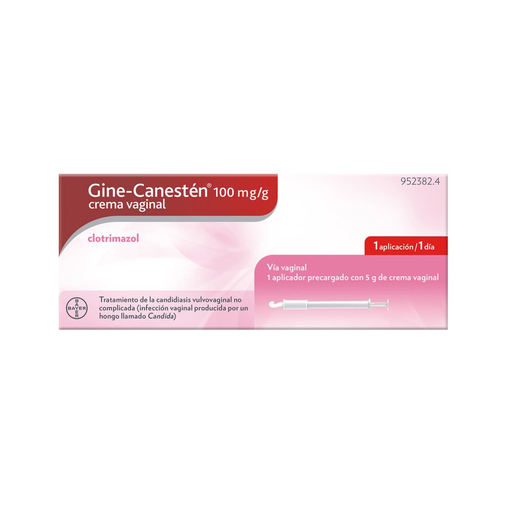 Gine-Canestén 100 Mg/G Crema Vaginal 5 gramos 1