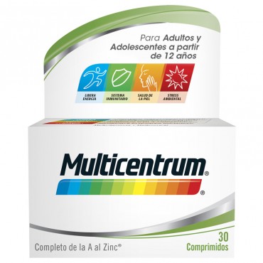 Multicentrum 30 Comprimidos 1