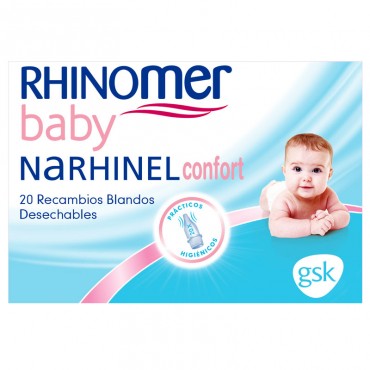 Narhinel Confort 20 recambios blandos desechables 1