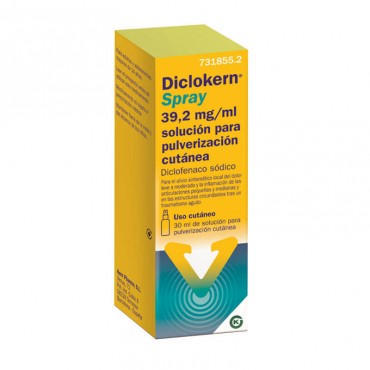 Diclokern Spray 39,2 mg/ml 30 ml