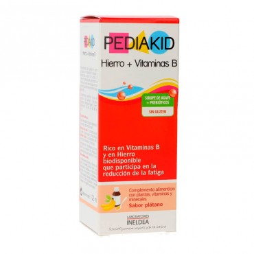 Pediakid Jarabe Infantil Hierro + Vitaminas B 125 ml